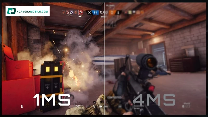 Tốc độ phản hồi vượt trội tối ưu khung hình. Tốc độ phản hồi vượt trội tối ưu khung hình.