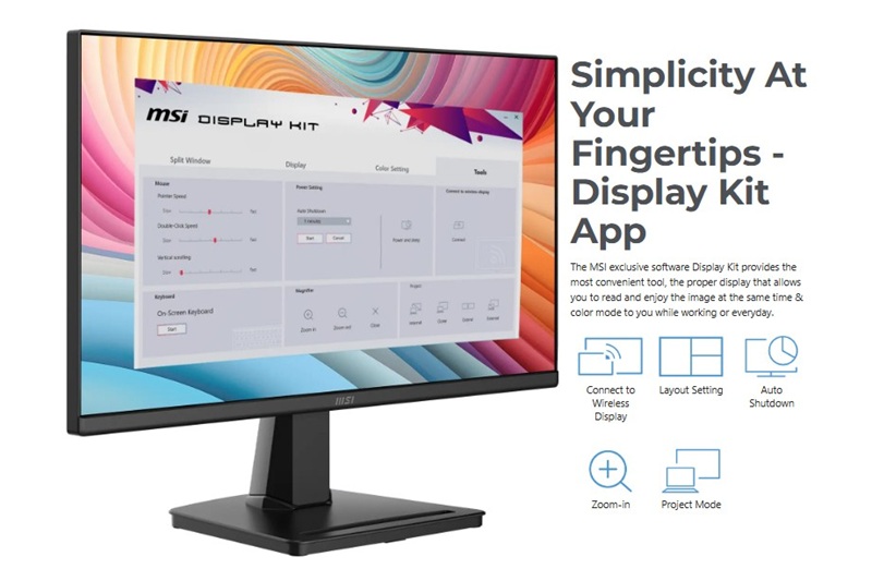 Chi tiết hiển thị hình ảnh sắc nét.