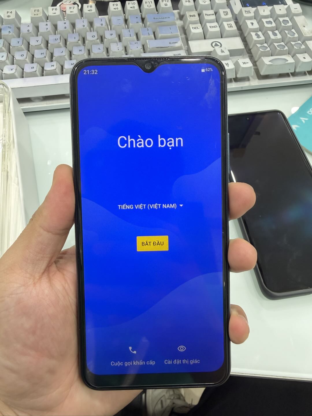 Điện thoại di động HTC Wildfire E3 lite (4GB/64GB) - Ghi (Grey) - 358949930276478 - HE3LIGI -tbh