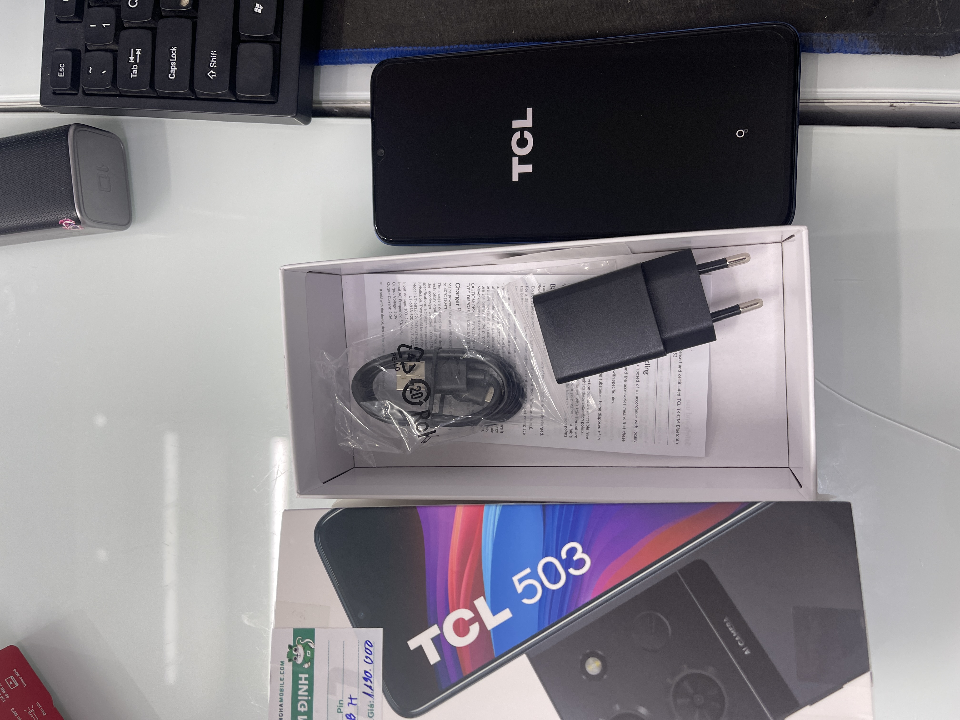 Điện thoại di động TCL 503 T442M (3+64GB) Mid-night Blue