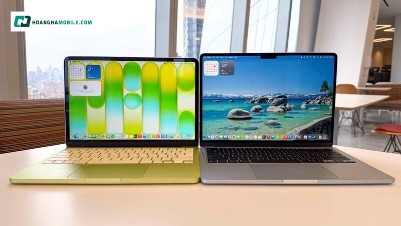 MacBook Neo là lựa chọn thiên về giá dễ tiếp cận, còn MacBook Air là dòng máy hướng tới trải nghiệm cao hơn MacBook Neo là lựa chọn thiên về giá dễ tiếp cận, còn MacBook Air là dòng máy hướng tới trải nghiệm cao hơn