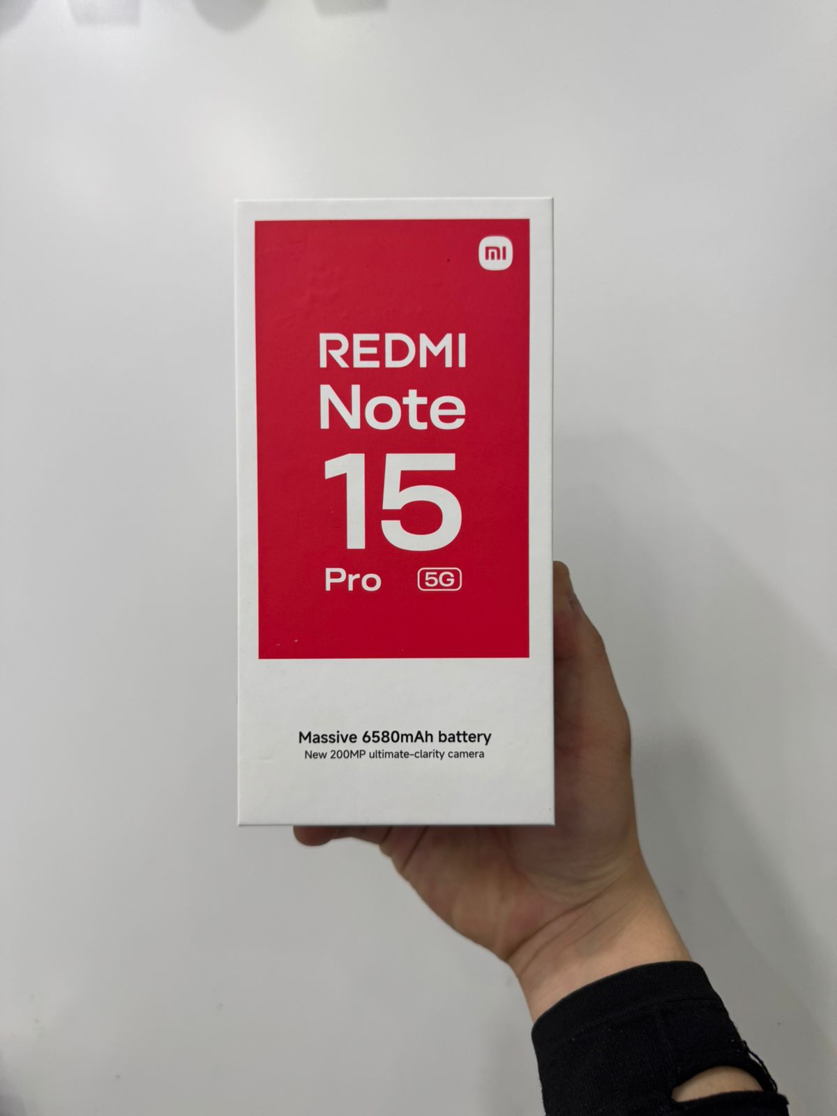ĐIỆN THOẠI DI ĐỘNG (TEL) REDMI NOTE 15 PRO 5G 6.83/MTK D7400-Ultra/12G/256G/200MP+8MP/20MP/6580mAh (25080RABDG)/ĐEN (69325544716