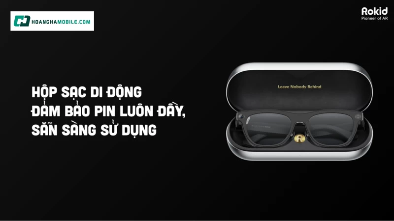 Pin, cảm biến và phụ kiện đi kèm của Rokid Glasses RV101 giúp hoàn thiện trải nghiệm sử dụng thực tế Pin, cảm biến và phụ kiện đi kèm của Rokid Glasses RV101 giúp hoàn thiện trải nghiệm sử dụng thực tế