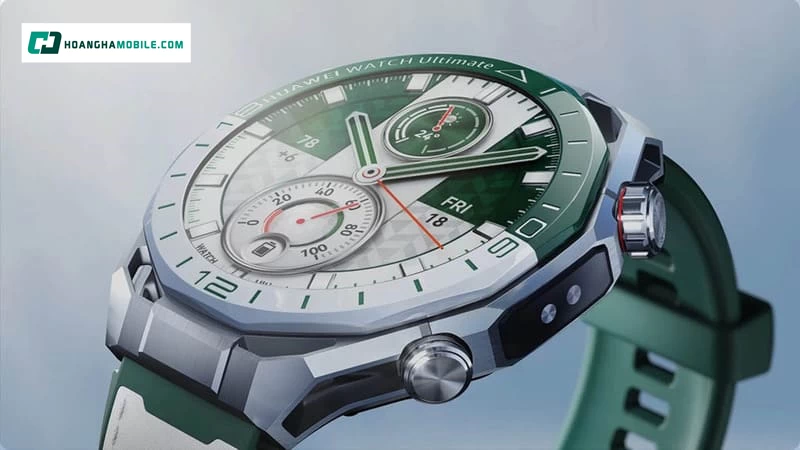 Đồng hồ thông minh HUAWEI WATCH Ultimate 2 - Green Edition sở hữu công nghệ AMOLED và kích thước 1.5 inch Đồng hồ thông minh HUAWEI WATCH Ultimate 2 - Green Edition sở hữu công nghệ AMOLED và kích thước 1.5 inch