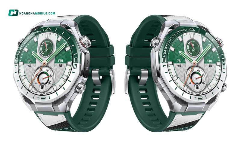 Đồng hồ thông minh HUAWEI WATCH Ultimate 2 - Green Edition sở hữu nhiều tiện ích hiện đại, giúp người dùng kết nối dễ dàng Đồng hồ thông minh HUAWEI WATCH Ultimate 2 - Green Edition sở hữu nhiều tiện ích hiện đại, giúp người dùng kết nối dễ dàng