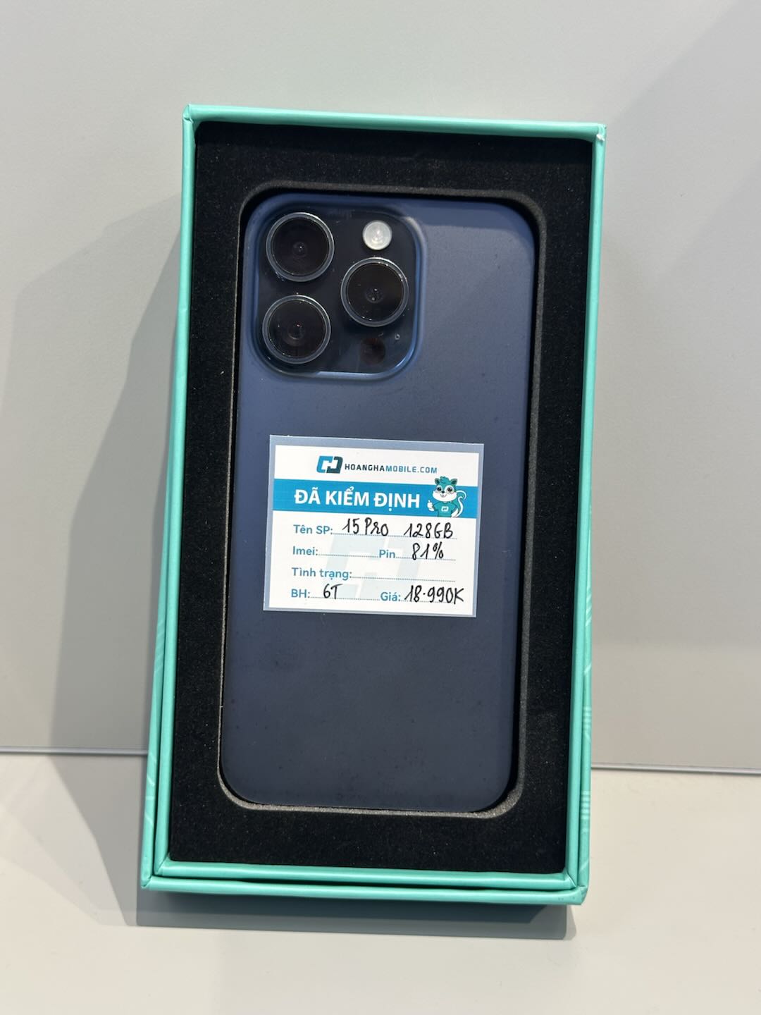 iPhone 15 Pro 128GB - Chính hãng VN/A Cũ