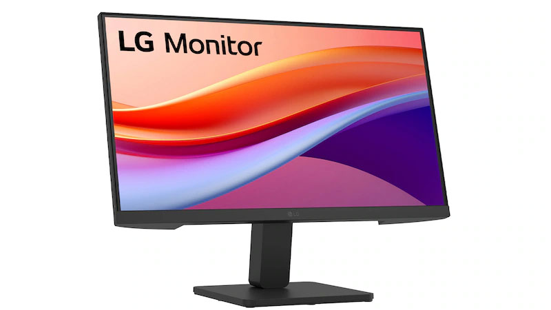 Màn hình LG 22U401A-B sở hữu kích thước 21.5 inch với thiết kế nhỏ gọn, phù hợp với nhiều không gian làm việc khác nhau