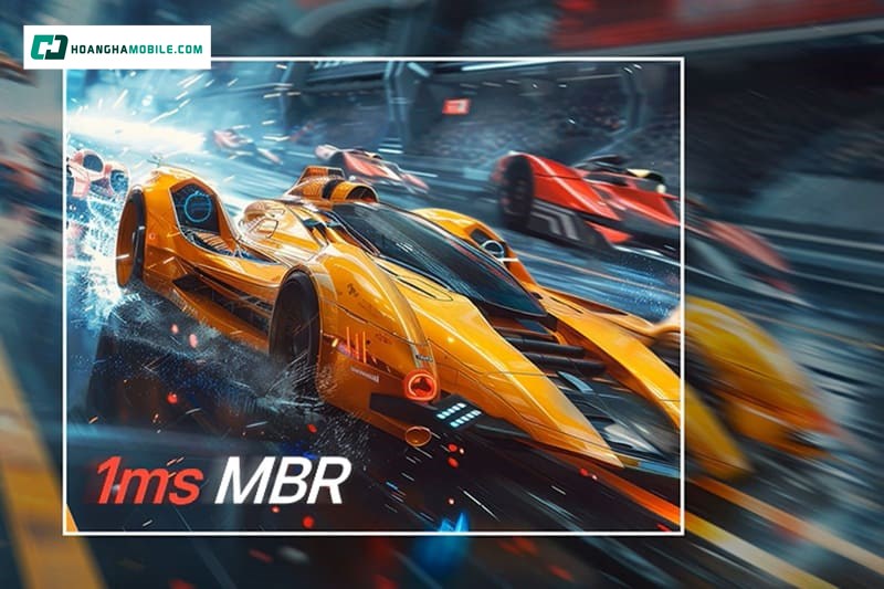 Công nghệ 1ms giảm nhòe chuyển động. Công nghệ 1ms giảm nhòe chuyển động.