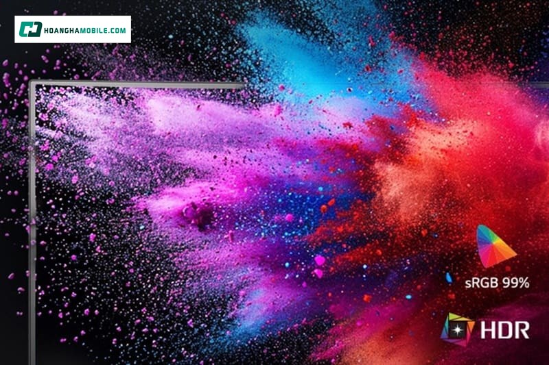 Màn hình IPS hiển thị màu chính xác. Màn hình IPS hiển thị màu chính xác.