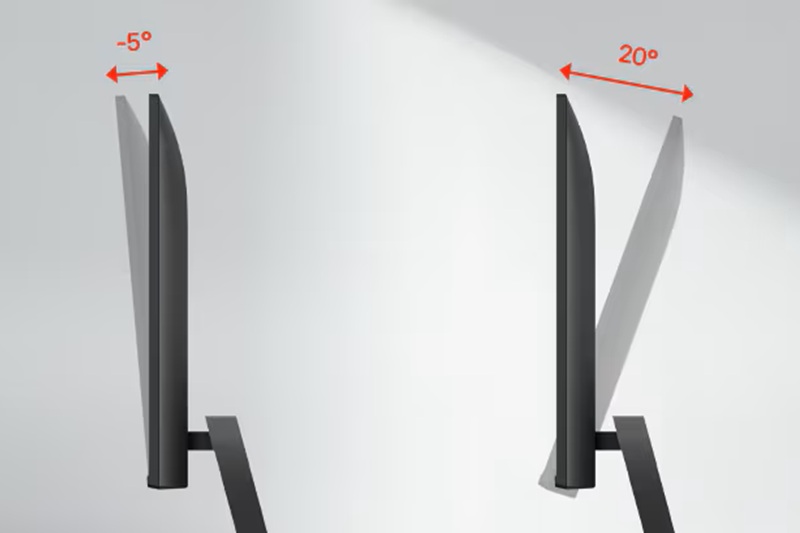 Điều chỉnh góc độ và chân đế chắc chắn.