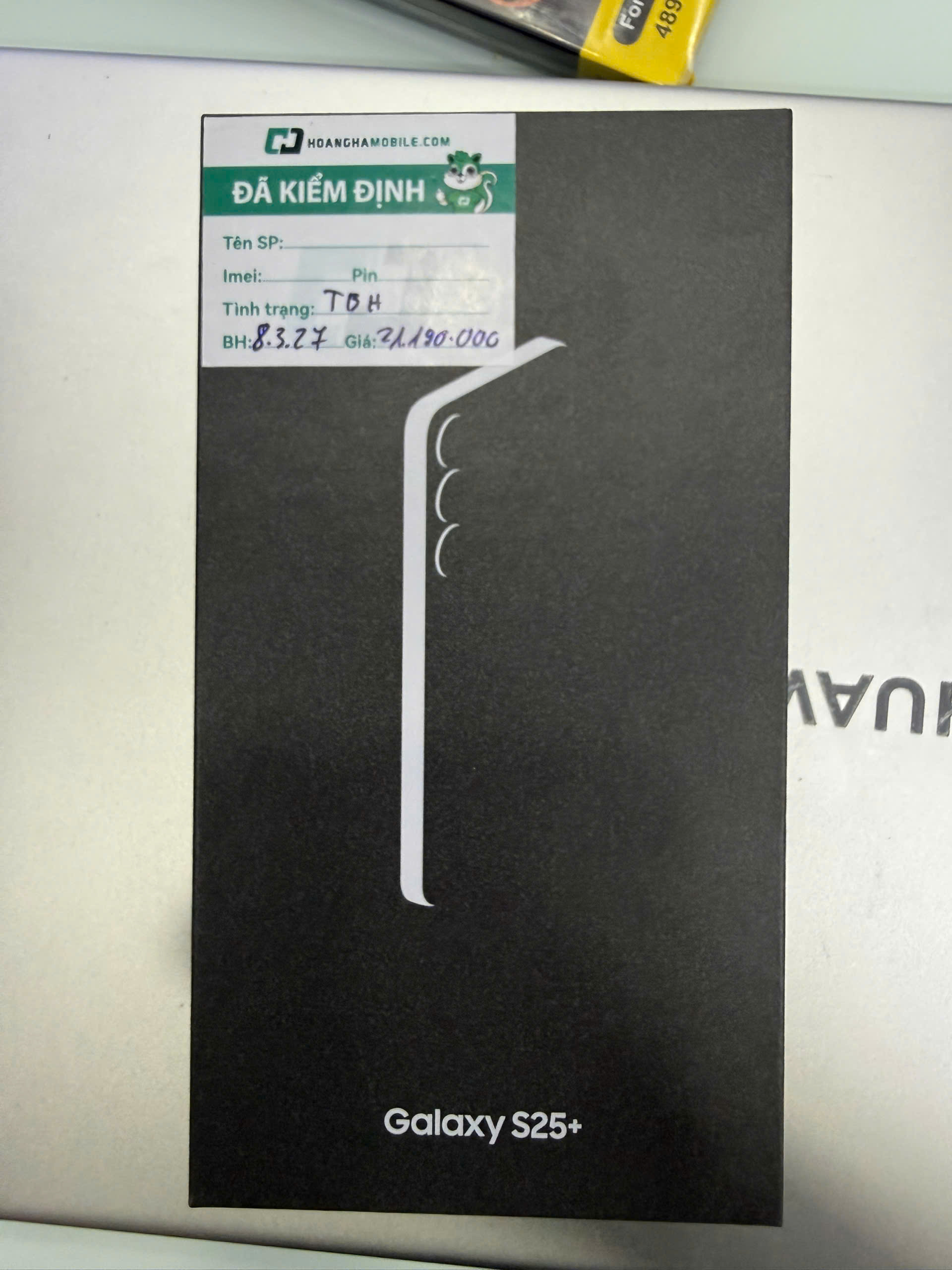 Samsung Galaxy S25 Plus - 12GB/256GB TBH