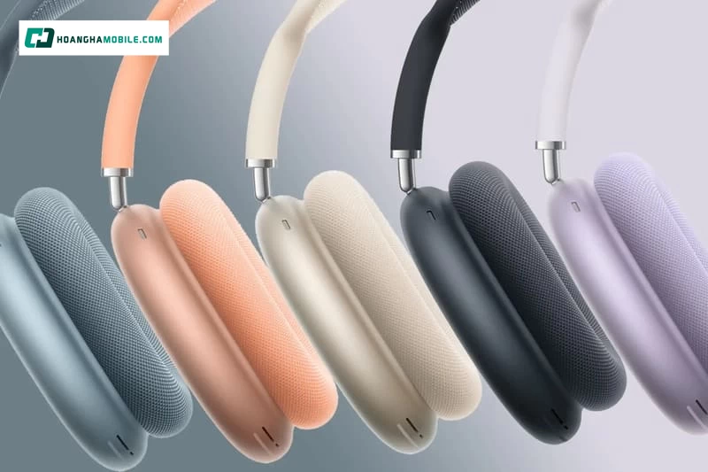 Tai nghe AirPods Max 2 hỗ trợ Âm thanh không gian cá nhân hóa kèm theo dõi chuyển động đầu chủ động Tai nghe AirPods Max 2 hỗ trợ Âm thanh không gian cá nhân hóa kèm theo dõi chuyển động đầu chủ động