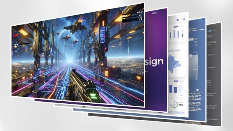 Màn hình LG 24U411A-B hỗ trợ bộ tính năng thông minh giúp tối ưu trải nghiệm hiển thị và làm việc đa nhiệm