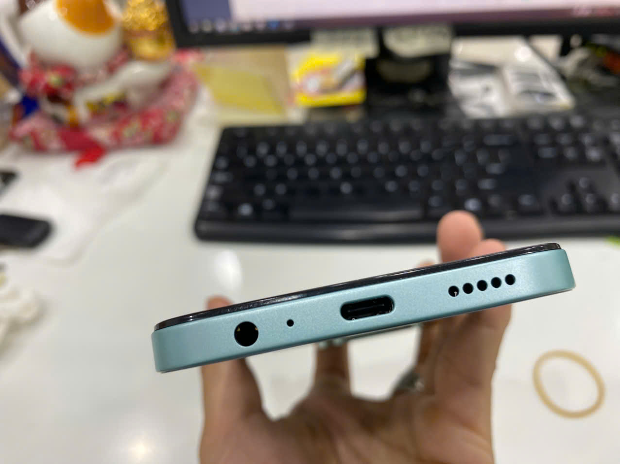 Điện thoại thông minh Honor X6c (6+128GB) Xanh (Ocean Cyan)_NIC-LX2 - 865672078236205 - X6CNICLX2BLU