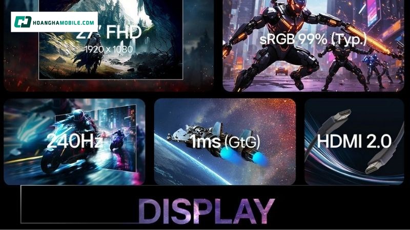 Đa dạng công nghệ hỗ trợ tính năng chơi game. Đa dạng công nghệ hỗ trợ tính năng chơi game.