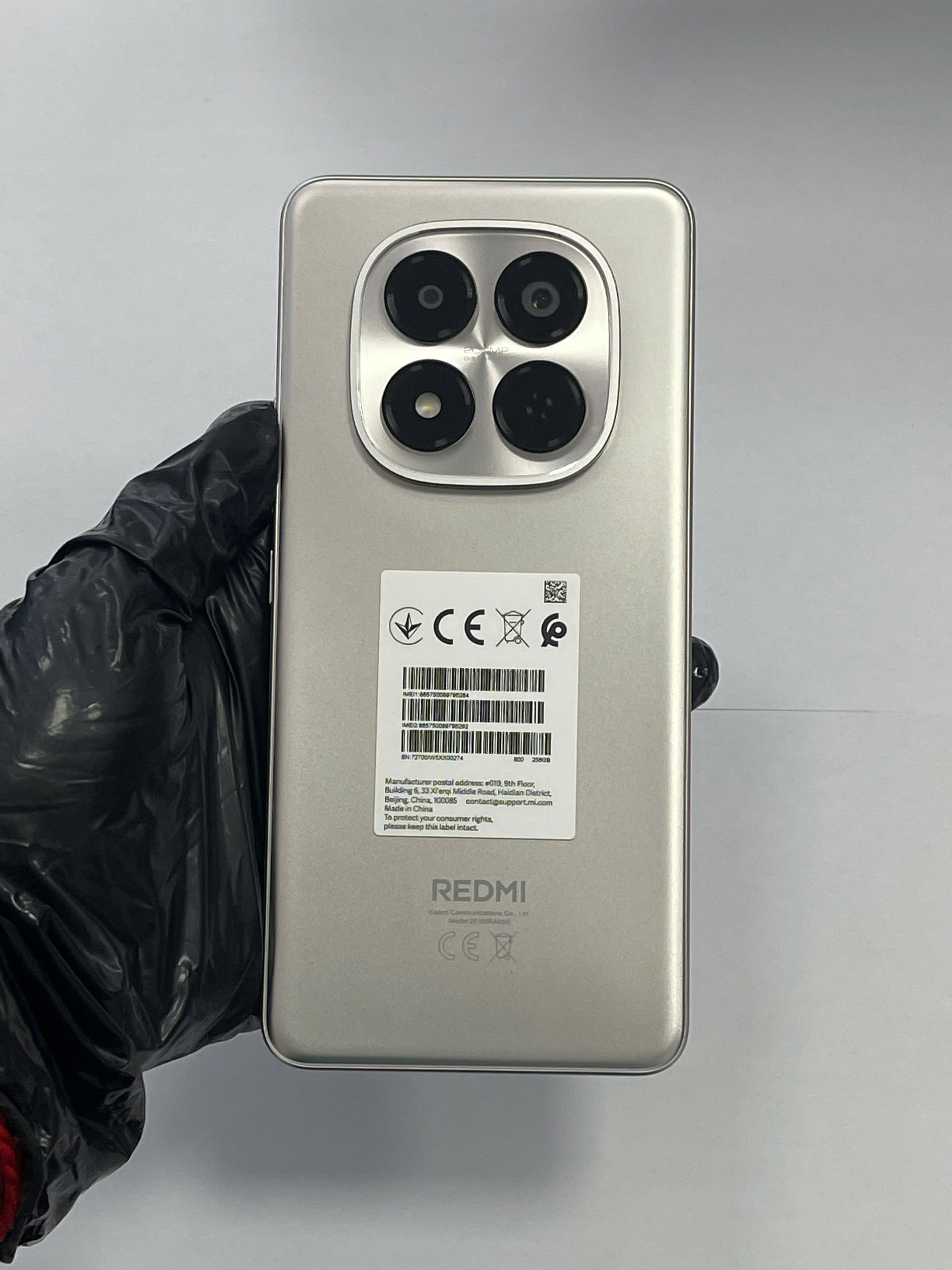 ĐIỆN THOẠI DI ĐỘNG (TEL) REDMI NOTE 15 PRO-TITAN XÁM-TBH