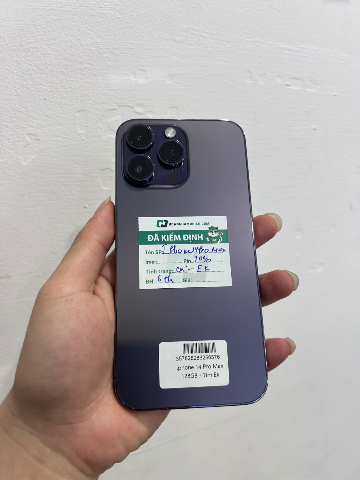 ĐTDĐ Apple iPhone 14 Pro Max 128GB Deep Purple - Cũ
