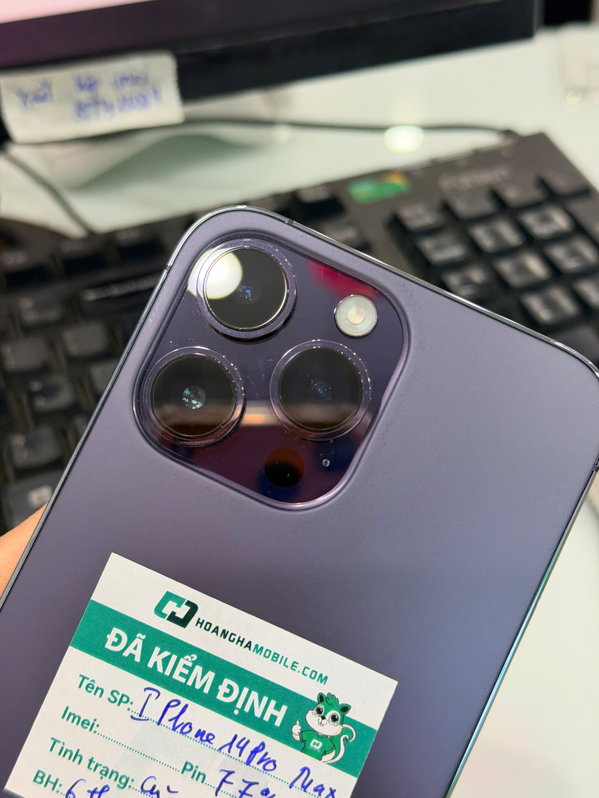 ĐTDĐ Apple iPhone 14 Pro Max 128GB Deep Purple 