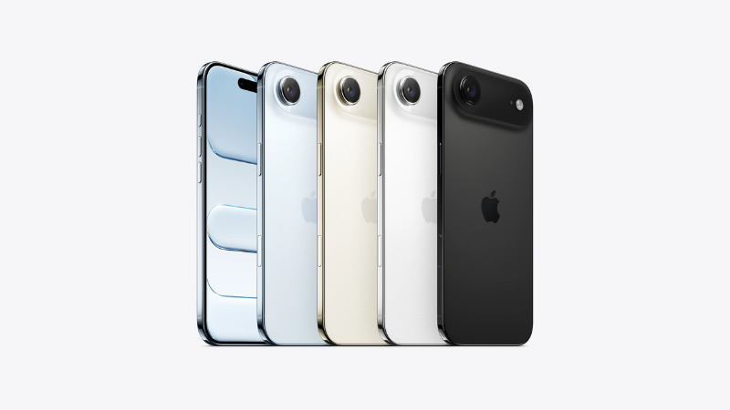 Một điểm mới đáng chú ý của năm nay là Apple bổ sung iPhone Air như một phiên bản khác biệt trong dòng sản phẩm iPhone 17