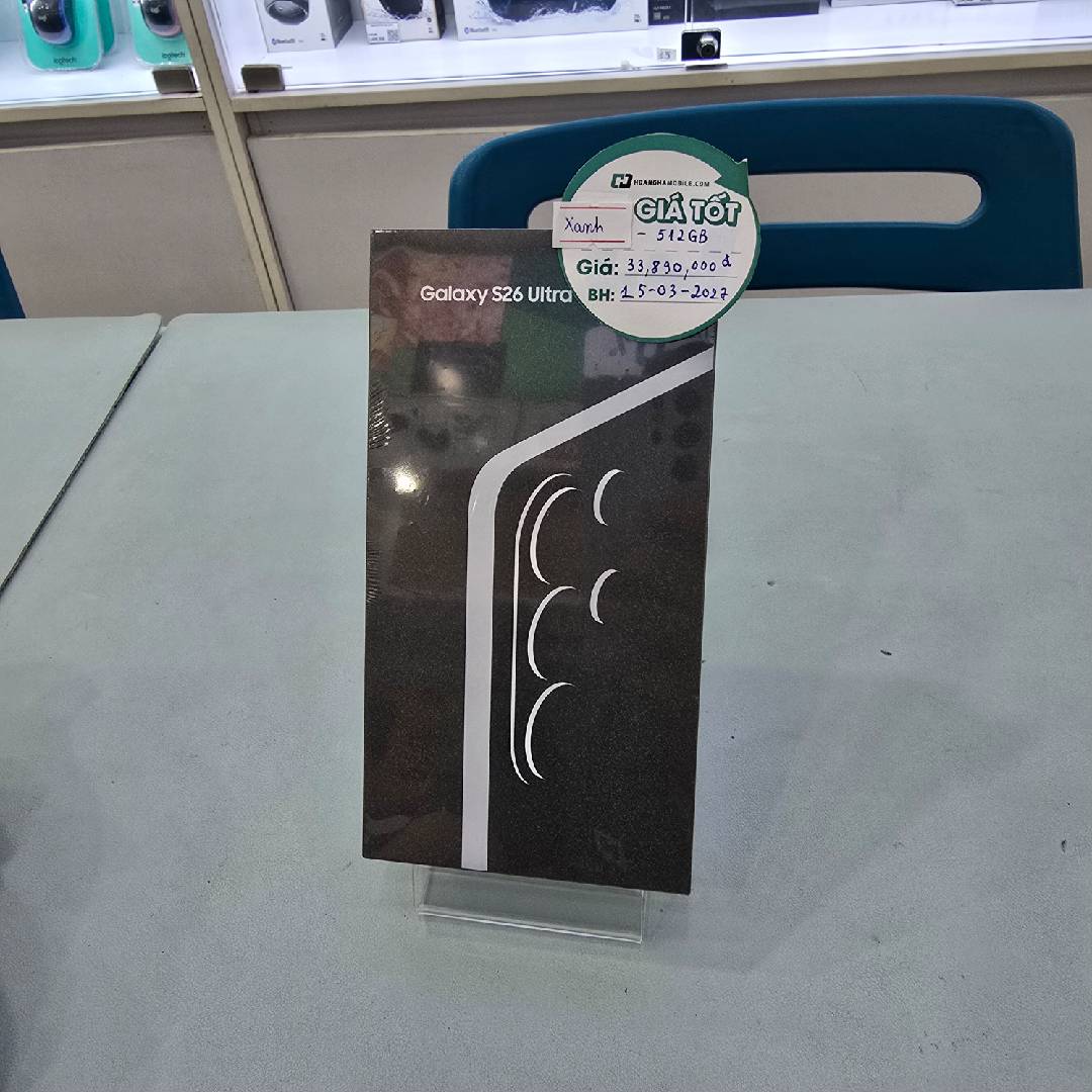 ĐTDĐ Samsung S26 Ultra SM-S948B/DS,512GB, Xanh 