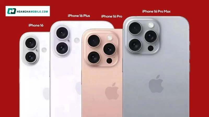 iPhone 16 Series được Apple ra mắt với 5 phiên bản gồm iPhone 16, iPhone 16 Plus, iPhone 16 Pro và iPhone 16 Pro Max, iPhone 16e iPhone 16 Series được Apple ra mắt với 5 phiên bản gồm iPhone 16, iPhone 16 Plus, iPhone 16 Pro và iPhone 16 Pro Max, iPhone 16e