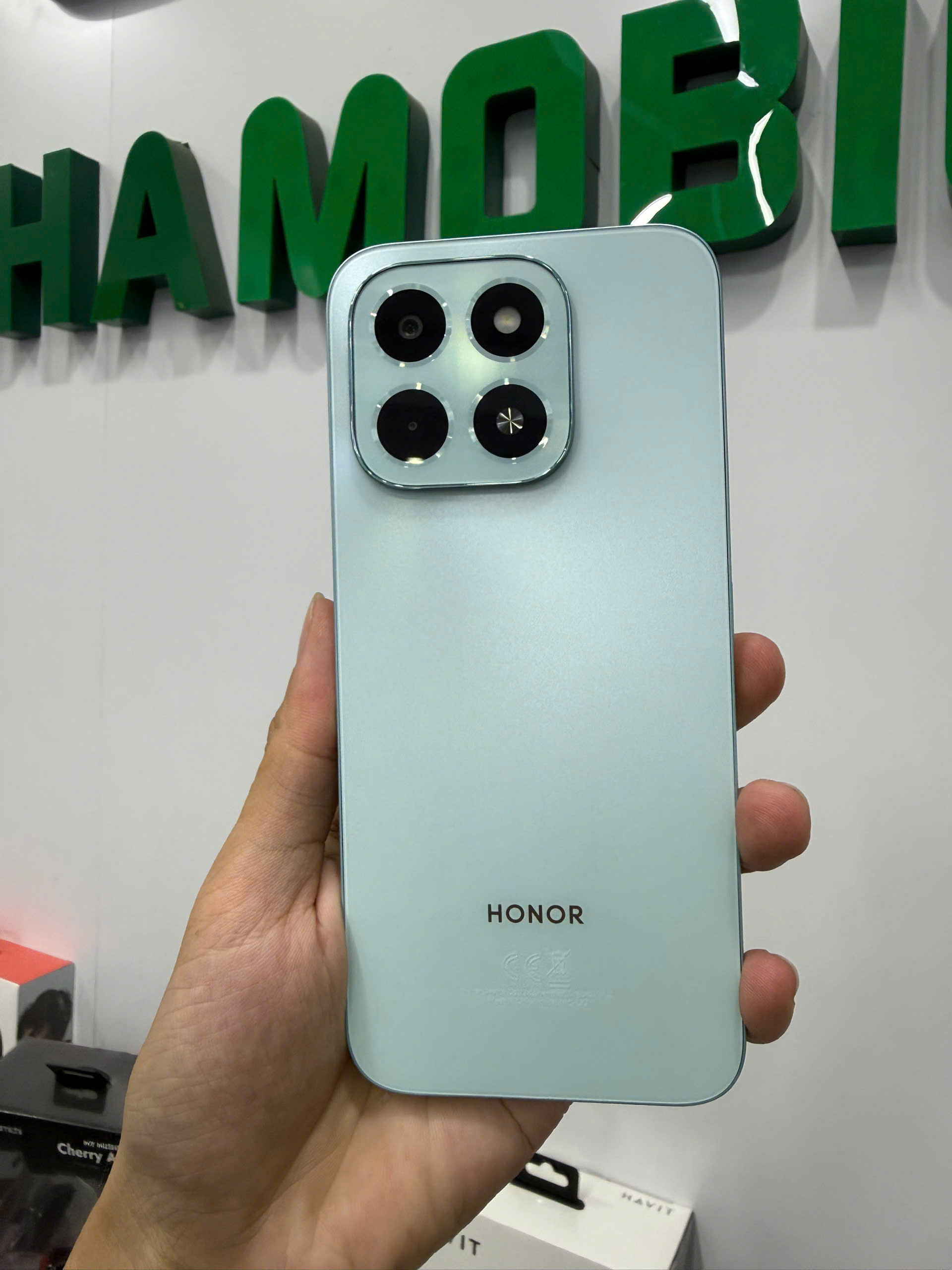 Điện thoại thông minh Honor X6c (6+128GB) Xanh (Ocean Cyan)_NIC-LX2