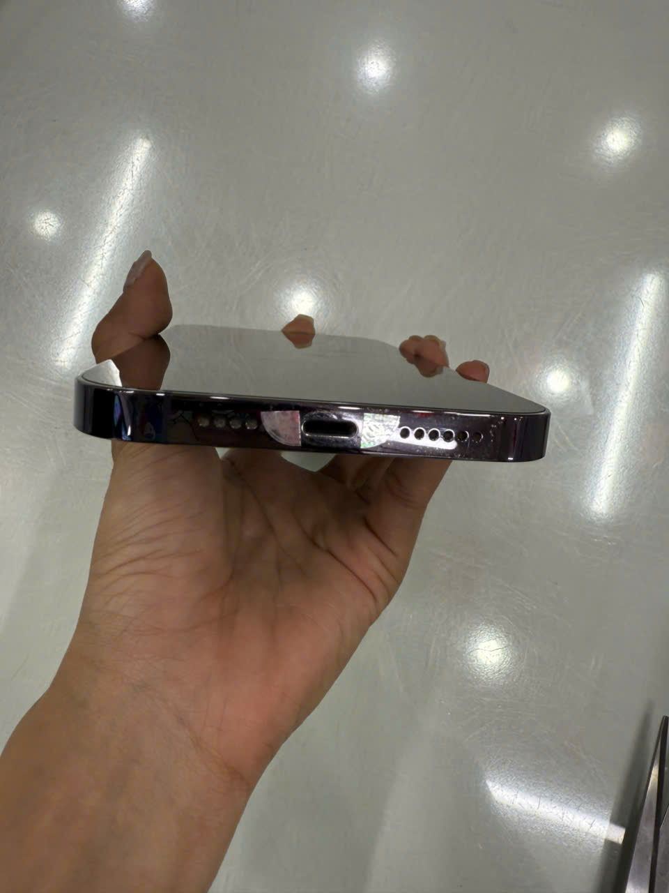 ĐTDĐ Apple iPhone 14 Pro Max 128GB Deep Purple_MQ9T3VN/A - 358457886759851 - MQ9T3VN