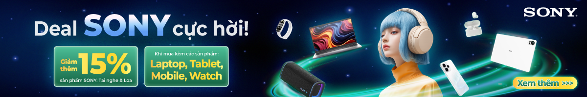 Chương trình giảm 15% của Sony