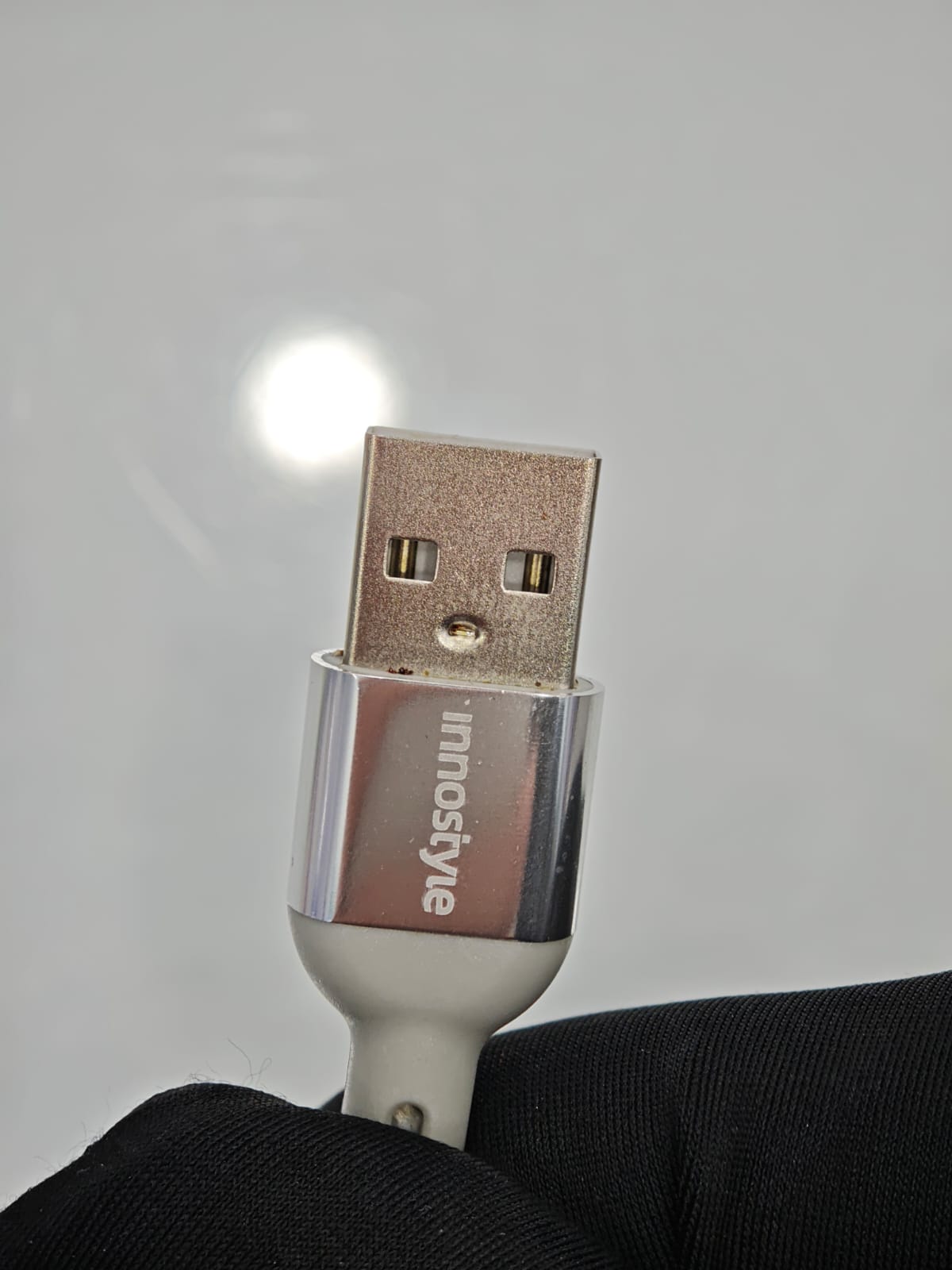 Cáp Innostyle PowerFlex USB-A To Lightning 1.5M 20/30/60W, Silver