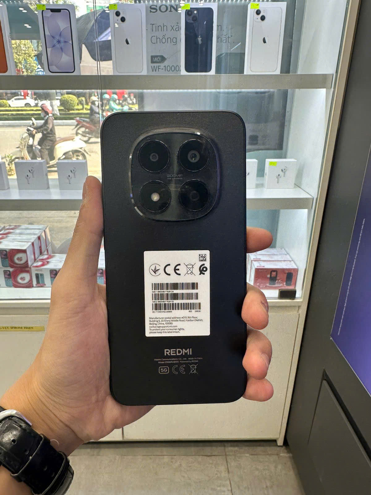 ĐIỆN THOẠI DI ĐỘNG (TEL) REDMI NOTE 15 PRO 5G Cũ