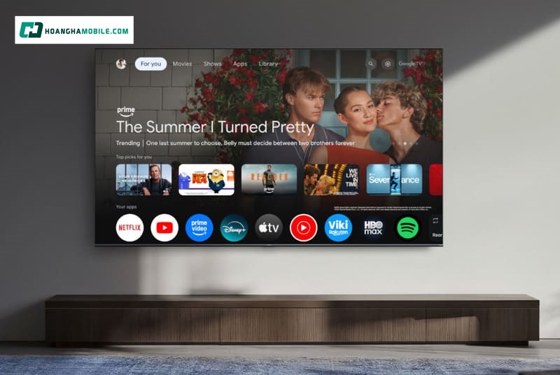 Tivi Xiaomi L98MC-STWN hỗ trợ hệ điều hành Google TV thông minh cùng hiệu năng mạnh và kết nối toàn diện Tivi Xiaomi L98MC-STWN hỗ trợ hệ điều hành Google TV thông minh cùng hiệu năng mạnh và kết nối toàn diện