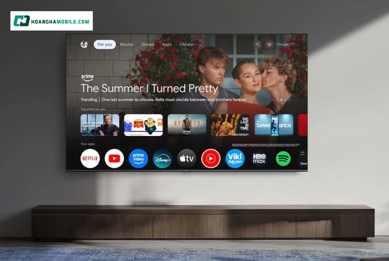 Tivi Xiaomi L98MC-STWN hỗ trợ hệ điều hành Google TV thông minh cùng hiệu năng mạnh và kết nối toàn diện Tivi Xiaomi L98MC-STWN hỗ trợ hệ điều hành Google TV thông minh cùng hiệu năng mạnh và kết nối toàn diện