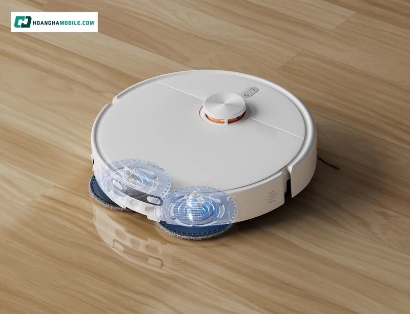 Hiệu năng làm sạch: Lực hút 10,000Pa và lau xoay tốc độ cao giúp Xiaomi Vacuum H50 xử lý vết bẩn hiệu quả Hiệu năng làm sạch: Lực hút 10,000Pa và lau xoay tốc độ cao giúp Xiaomi Vacuum H50 xử lý vết bẩn hiệu quả