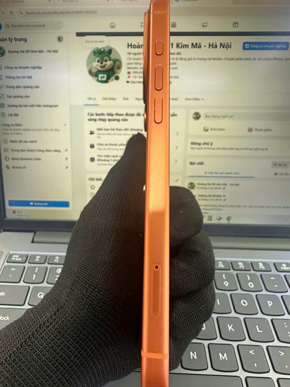 ĐTDĐ Apple iPhone 17 Pro Max 256GB Cosmic Orange_MFYN4ZA/A - TBH