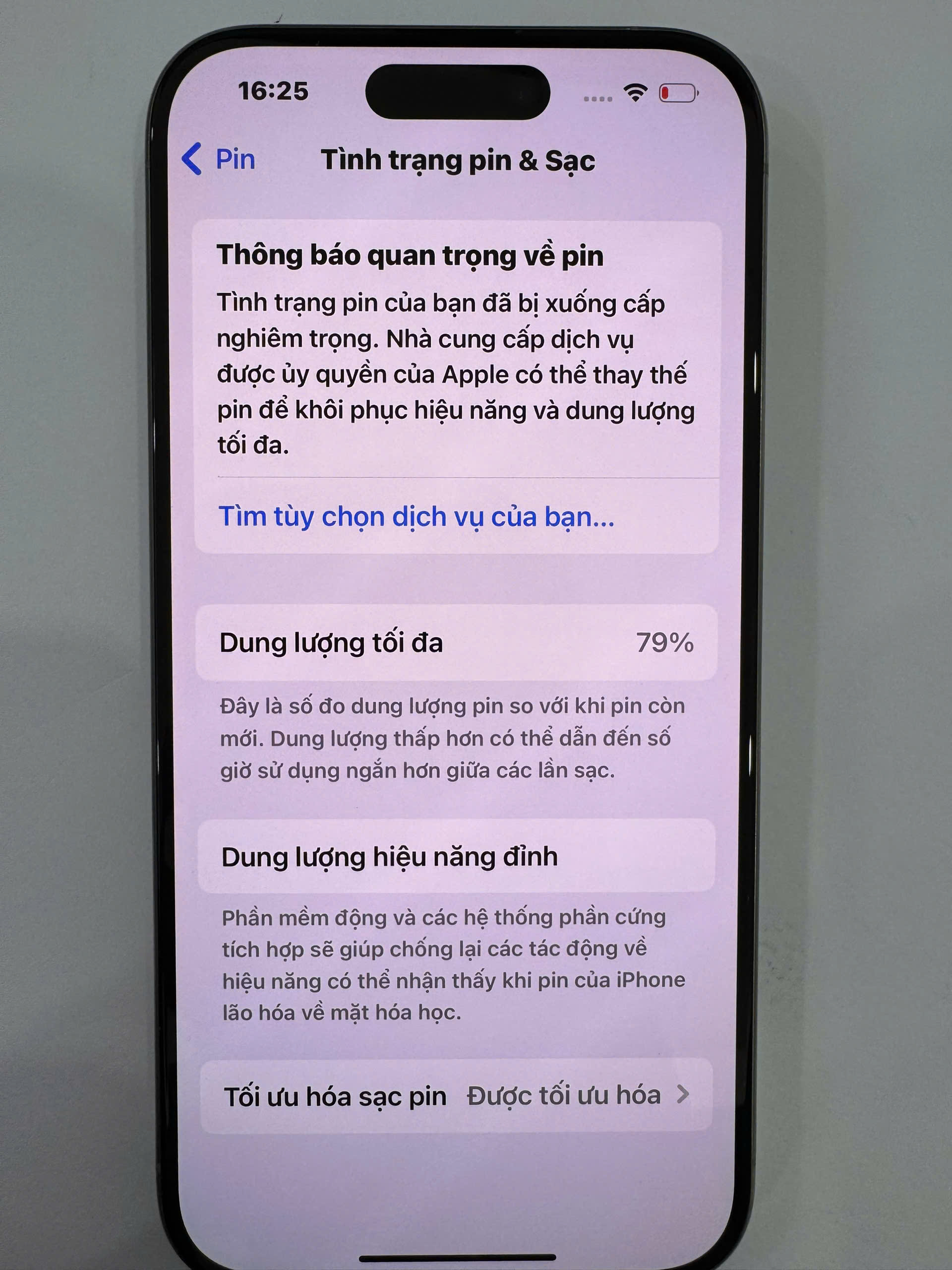 ĐTDĐ Apple iPhone 15 Pro 128GB Natural Titanium_MTUX3VN/A - 351253391383874 - MTUX3VN