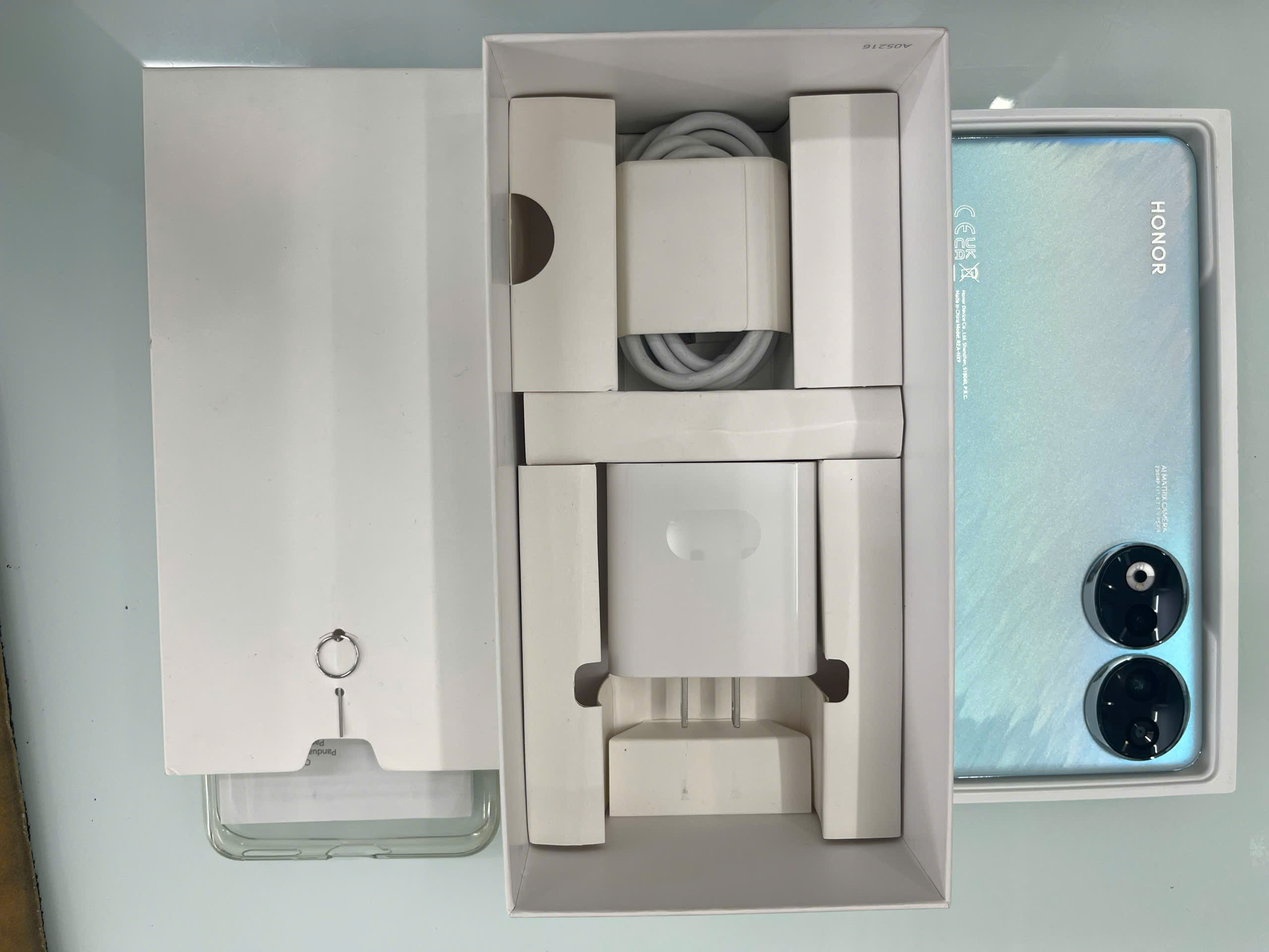 Điện thoại di động Honor 90 (12+256GB) Xanh Khổng Tước (Peacock Blue) REA-NX9BLU - TBH