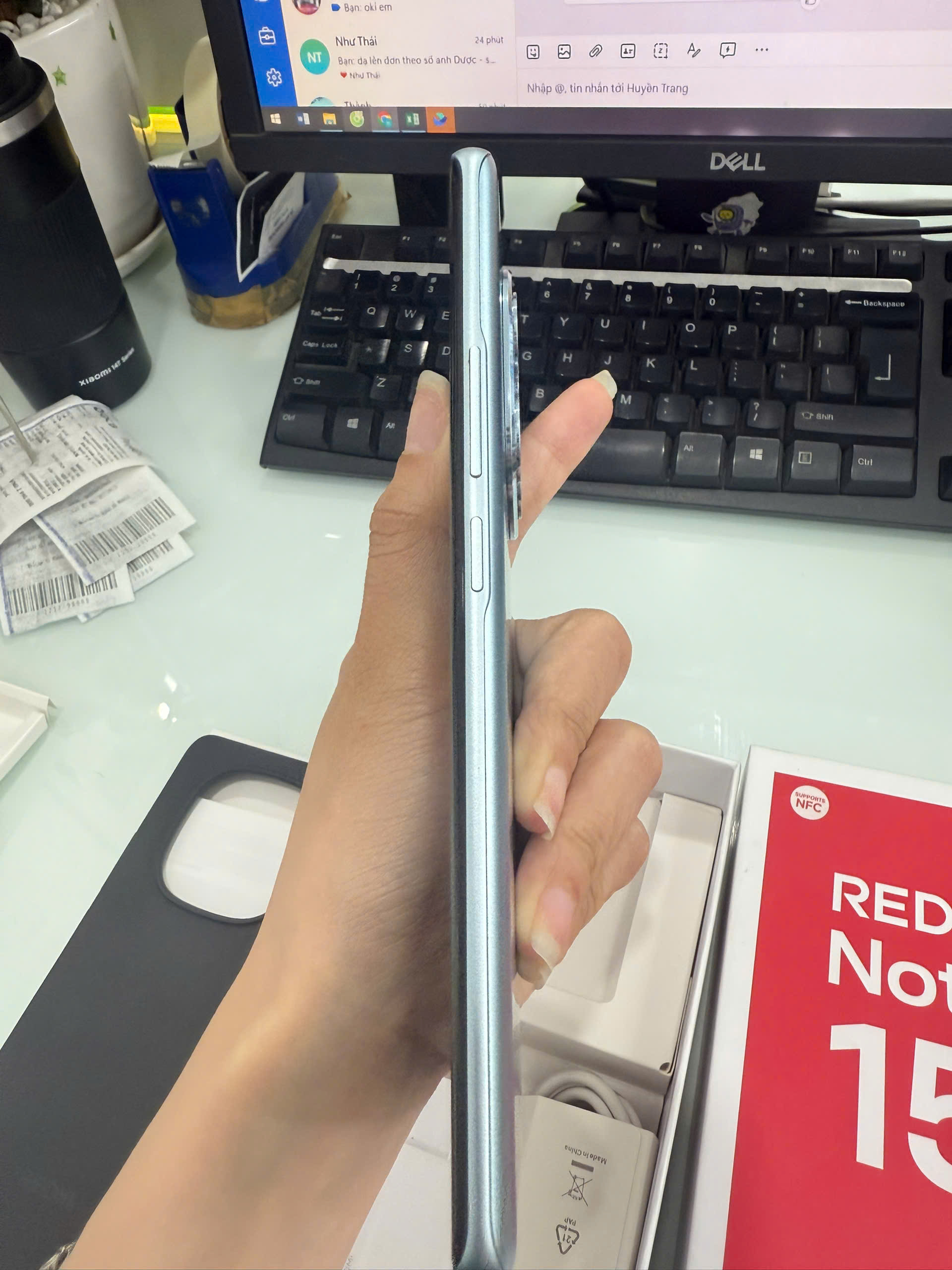 ĐIỆN THOẠI DI ĐỘNG (TEL) REDMI NOTE 15 5G 6/128GB , Xanh dương