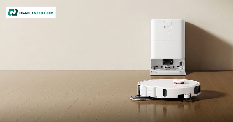Robot hút bụi Xiaomi Vacuum H50 Pro là robot hút bụi lau nhà cao cấp nổi bật với lực hút mạnh 15,000Pa Robot hút bụi Xiaomi Vacuum H50 Pro là robot hút bụi lau nhà cao cấp nổi bật với lực hút mạnh 15,000Pa