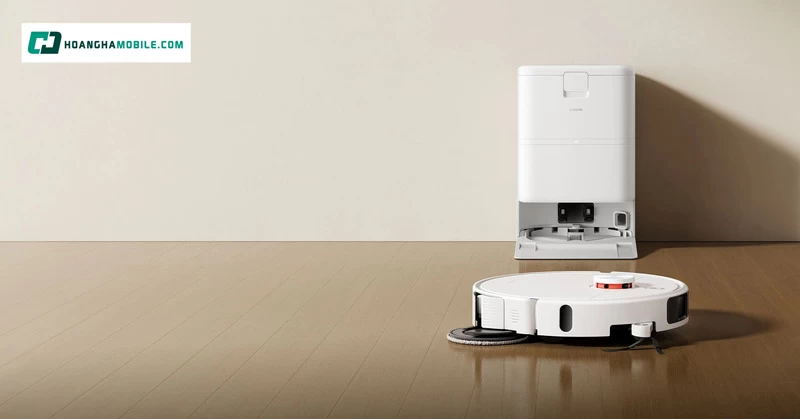 Robot hút bụi Xiaomi Vacuum H50 Pro là robot hút bụi lau nhà cao cấp nổi bật với lực hút mạnh 15,000Pa Robot hút bụi Xiaomi Vacuum H50 Pro là robot hút bụi lau nhà cao cấp nổi bật với lực hút mạnh 15,000Pa