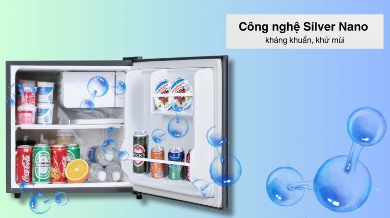 Công nghệ Silver Nano kháng khuẩn khử mùi.