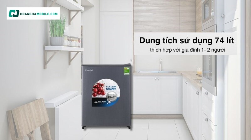 Dung tích sử dụng 74 lít. Dung tích sử dụng 74 lít.