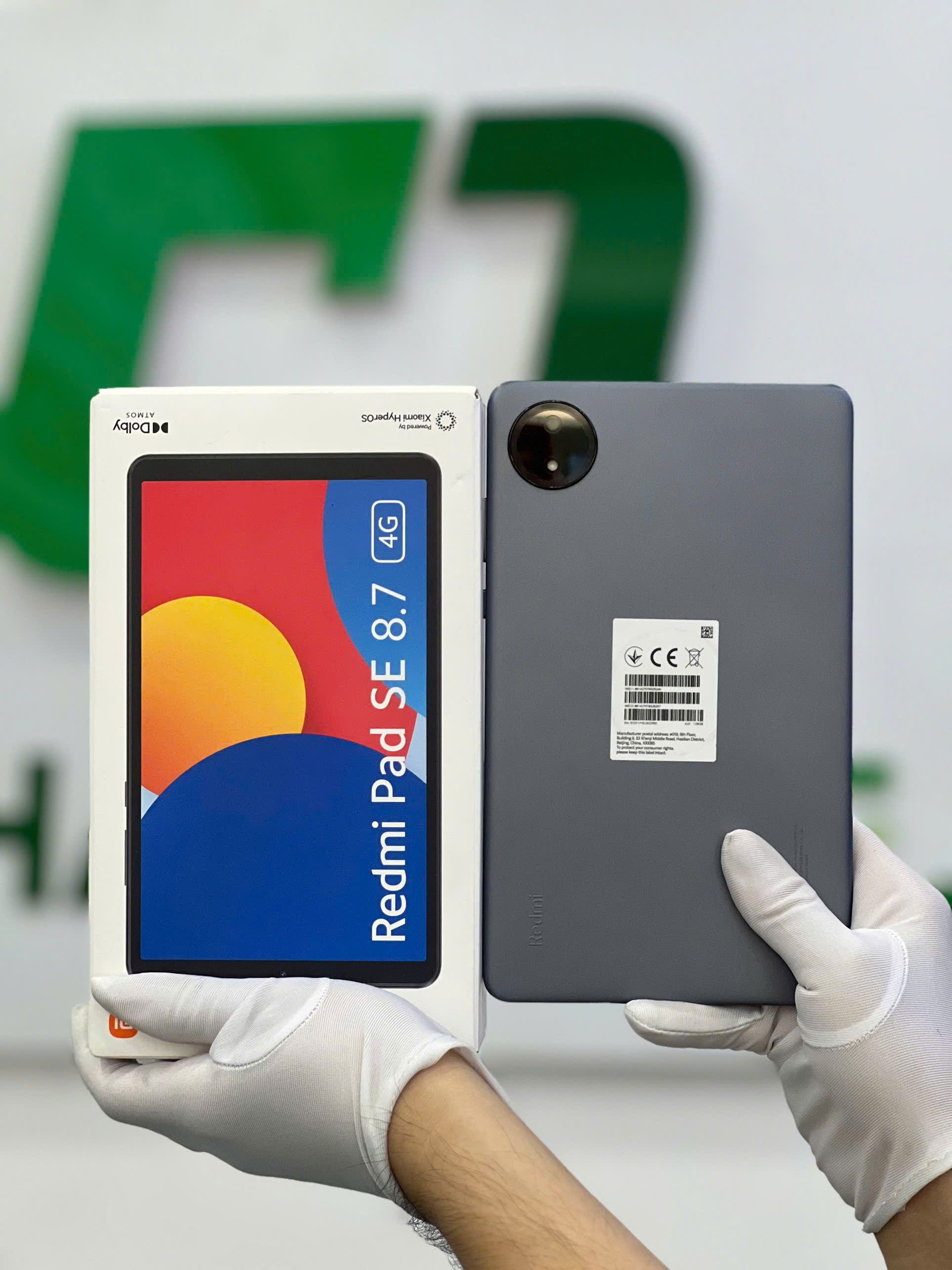 Máy tính bảng REDMI PAD SE 8.7 4G 8.7/MTK G85/6G/128G/8MP/5MP/6650mAh (24076RP19G)/XÁM (6941812788226)12793664)