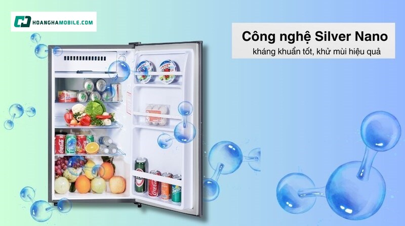 Công nghệ Silver Nano khử mùi tốt. Công nghệ Silver Nano khử mùi tốt.