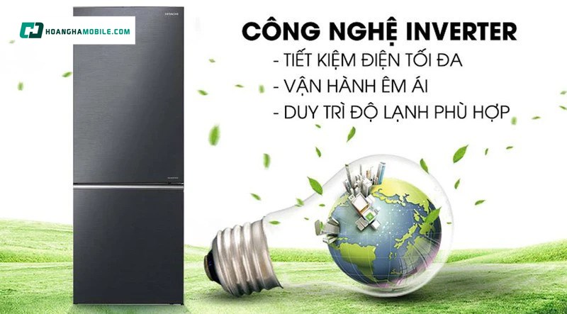 Công nghệ Inverter tiết kiệm điện, vận hành êm. Công nghệ Inverter tiết kiệm điện, vận hành êm.
