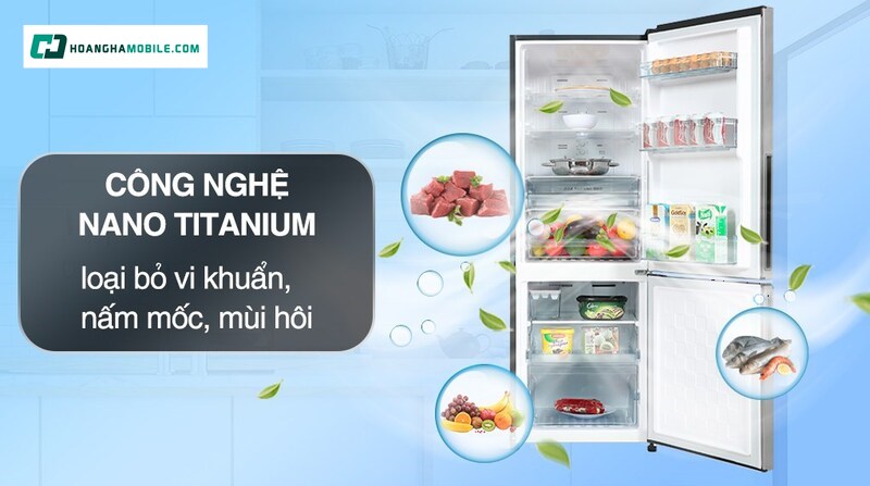 Công nghệ Nano Titanium khử mùi. Công nghệ Nano Titanium khử mùi.