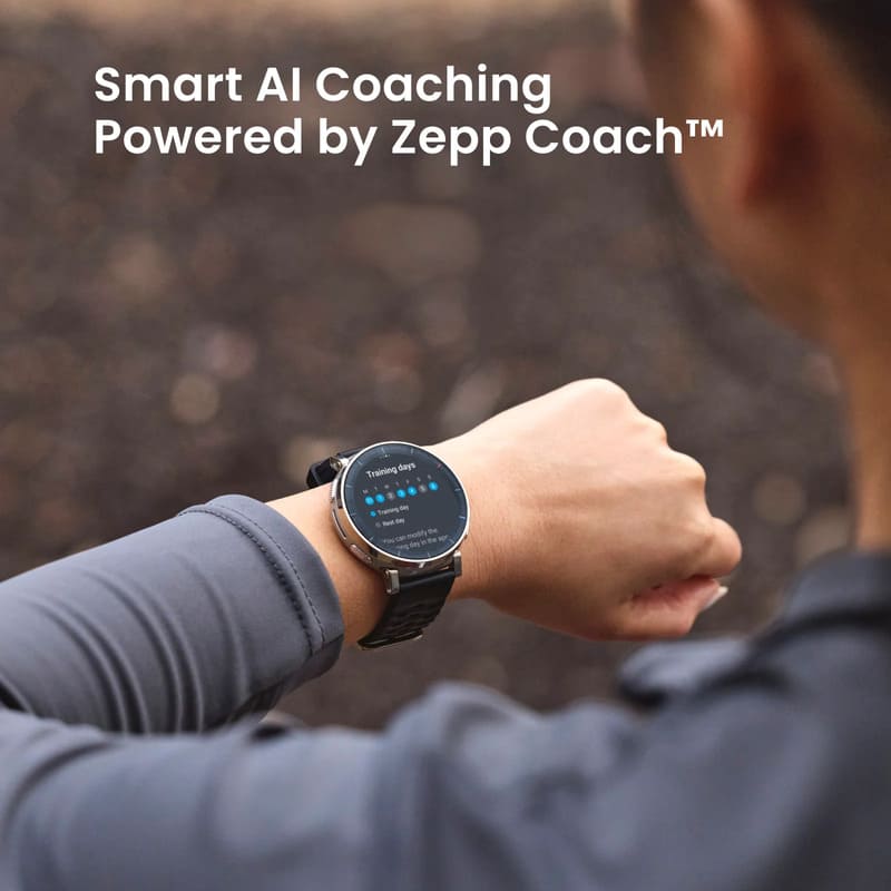 Đồng hồ Amazfit Active 3 Premium hoạt động với ứng dụng Zepp App