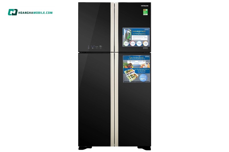 Hitachi Inverter 509 lít Multi Door R-FW650PGV8 GBK. Hitachi Inverter 509 lít Multi Door R-FW650PGV8 GBK.