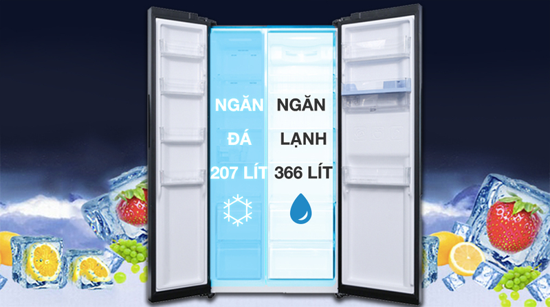 Dung tích lý tưởng cho gia đình đông thành viên.