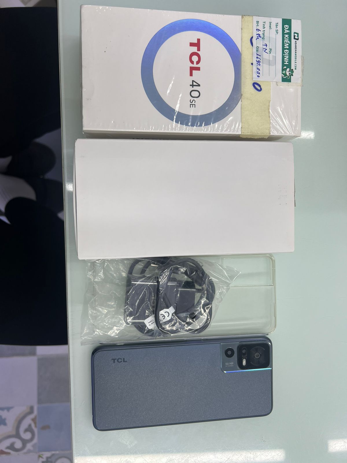 Điện thoại di động TCL 40SE T610K (4+128GB) - (Dark Gray)