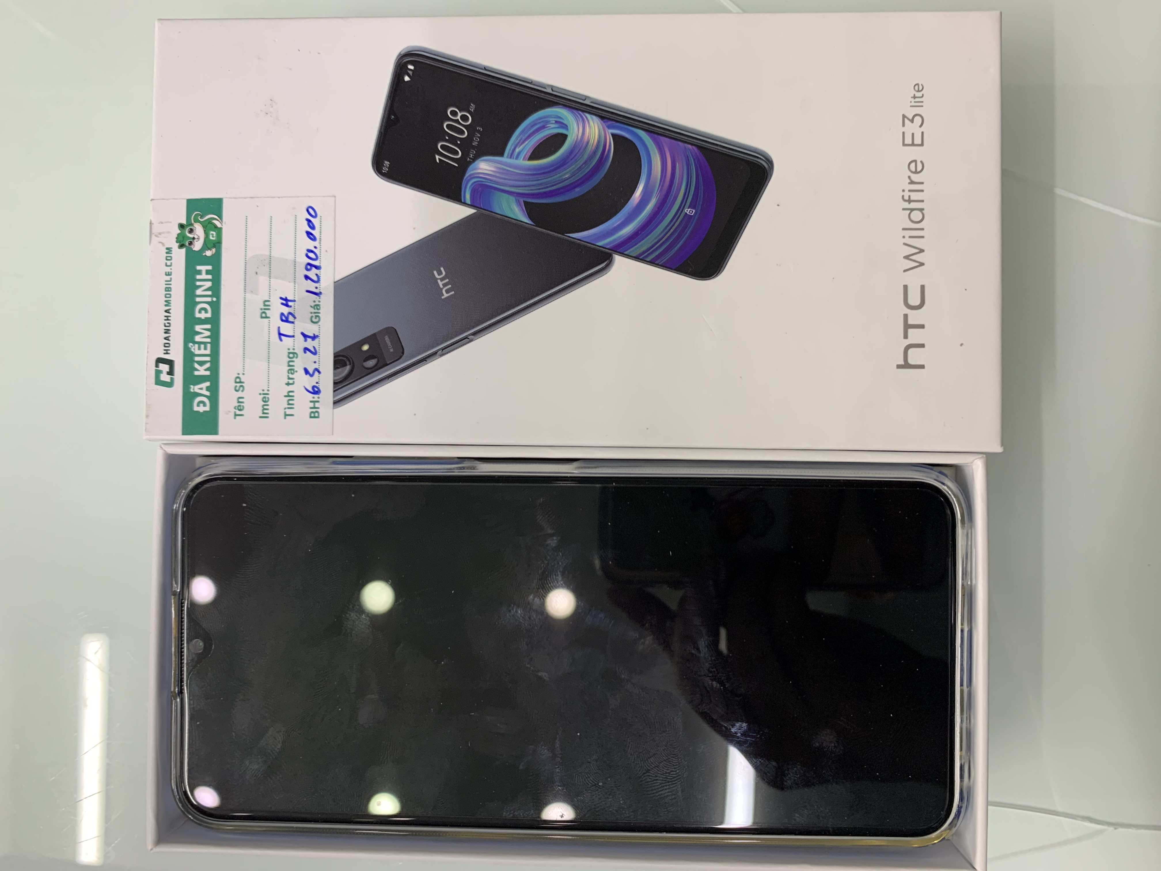 Điện thoại di động HTC Wildfire E3 lite (4GB/64GB) - Xanh (Blue)